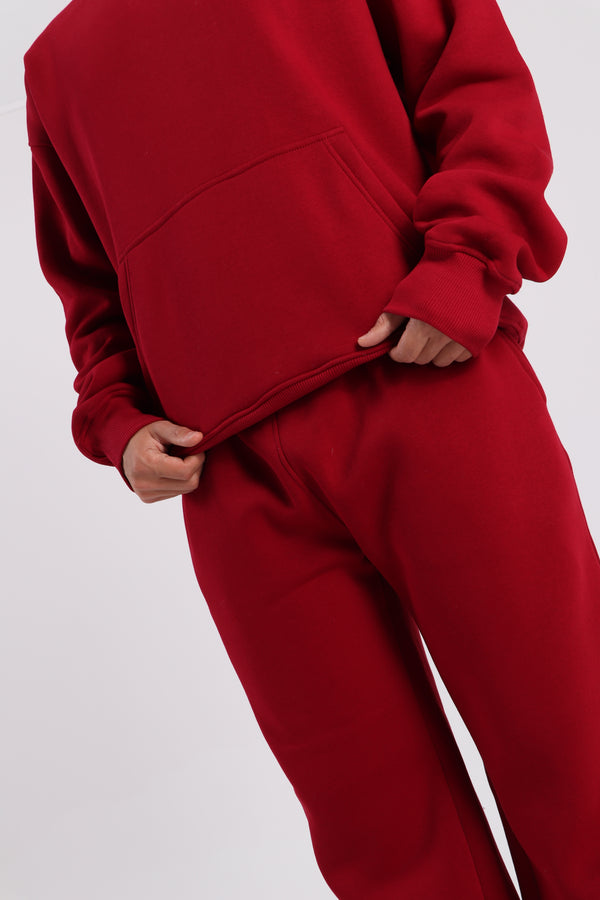 Unisex Burgandy Pants